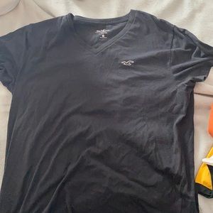 black Hollister Tee